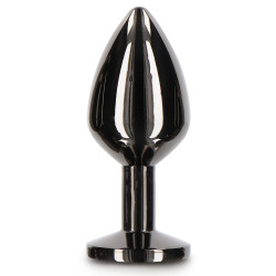 TABOOM Plug bijou anal Diamond Jewel M 7 x 3.3cm Noir